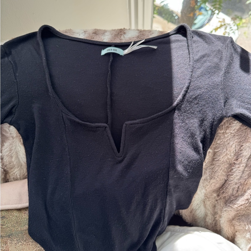 Kimchi Blue Black Bodysuit